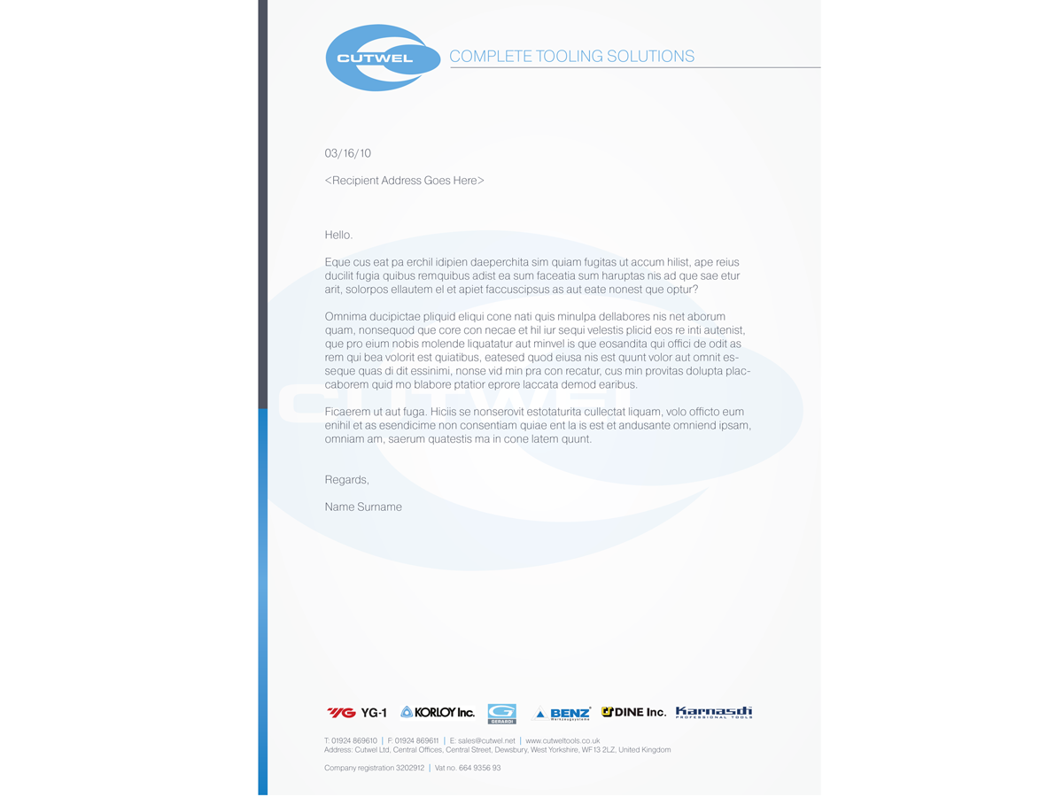 Design de Papeterie par LilixDesign pour Cutwel Ltd | Design #271946