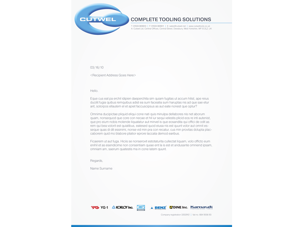 Design de Papeterie par LilixDesign pour Cutwel Ltd | Design #271949