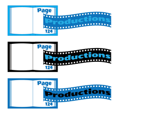 Logo Design by RedefineDesigns for Page 124 Productions | Design: #1469799