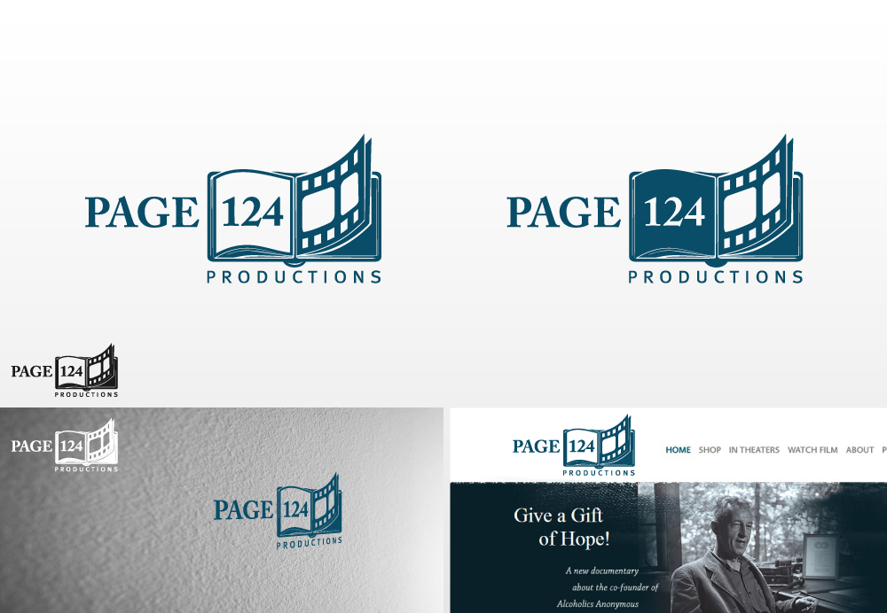 Logo Design by keis604 for Page 124 Productions | Design #1496690