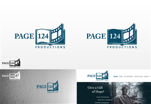 Logo Design by keis604 for Page 124 Productions | Design: #1496690