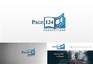 Logo Design by keis604 for Page 124 Productions | Design: #1507895