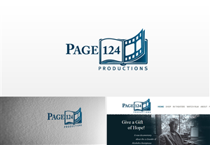 Logo Design by Rich&amp;Angel for Page 124 Productions | Design #1512066