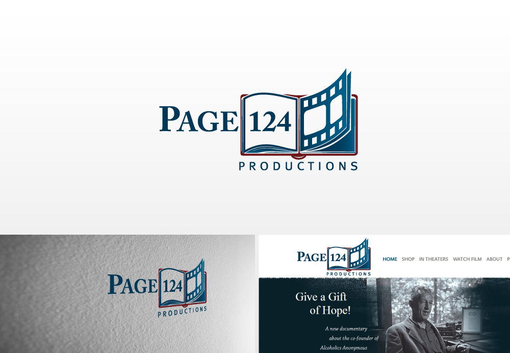 Logo Design by keis604 for Page 124 Productions | Design #1515500