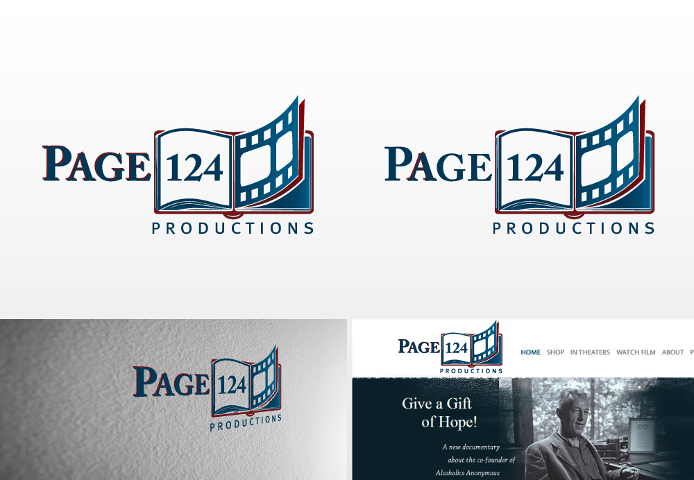 Logo Design by keis604 for Page 124 Productions | Design #1518655