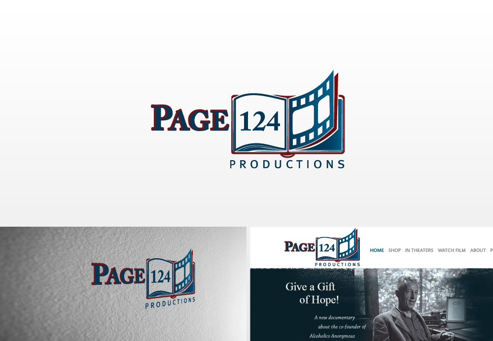 Logo Design by keis604 for Page 124 Productions | Design #1518678