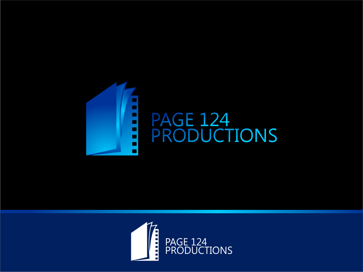 Diseño de Logo por onamel para Page 124 Productions | Diseño #1500670