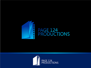 Logo Design by onamel for Page 124 Productions | Design: #1500670