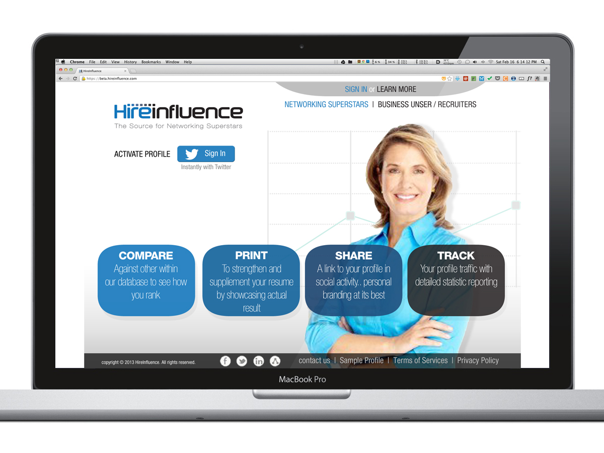 Design Graphique par aayam pour HireInfluence, Inc. | Design #1470910