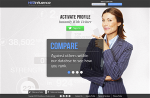 Diseño Gráfico por MergeStudio para HireInfluence, Inc. | Diseño: #1474742