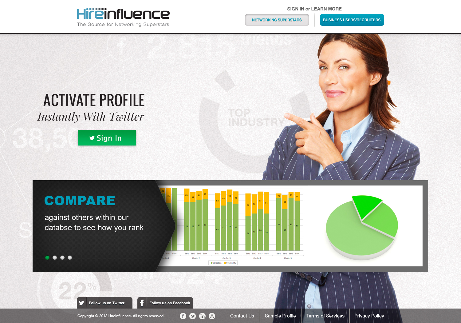 Graphic Design by SJ for HireInfluence, Inc. | Design #1471501