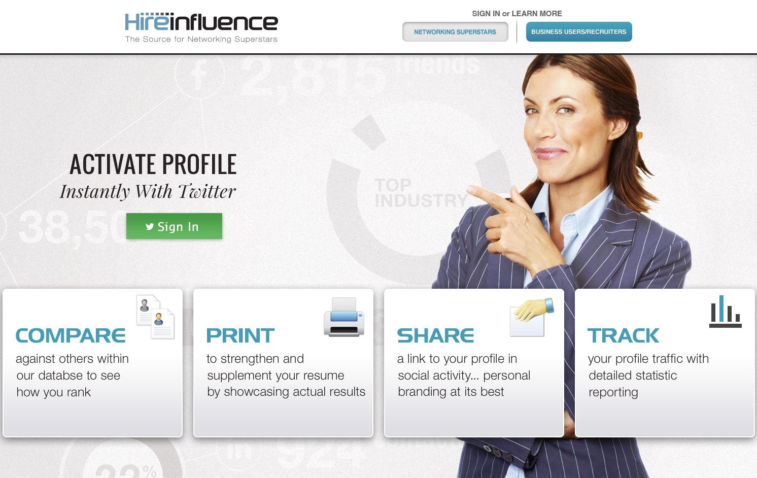 Diseño Gráfico por yadunath para HireInfluence, Inc. | Diseño #1472795