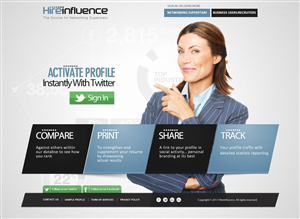 Diseño Gráfico por TechWise para HireInfluence, Inc. | Diseño: #1472045