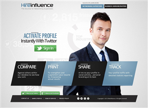 Diseño Gráfico por TechWise para HireInfluence, Inc. | Diseño #1472064