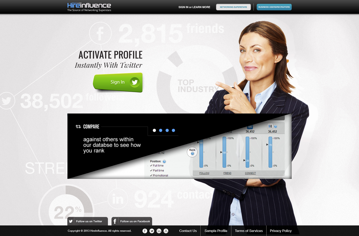 Design Graphique par Maki pour HireInfluence, Inc. | Design #1473258
