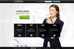 Graphic Design by Maki for HireInfluence, Inc. | Design: #1477394