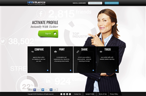 Diseño Gráfico por Maki para HireInfluence, Inc. | Diseño: #1477396