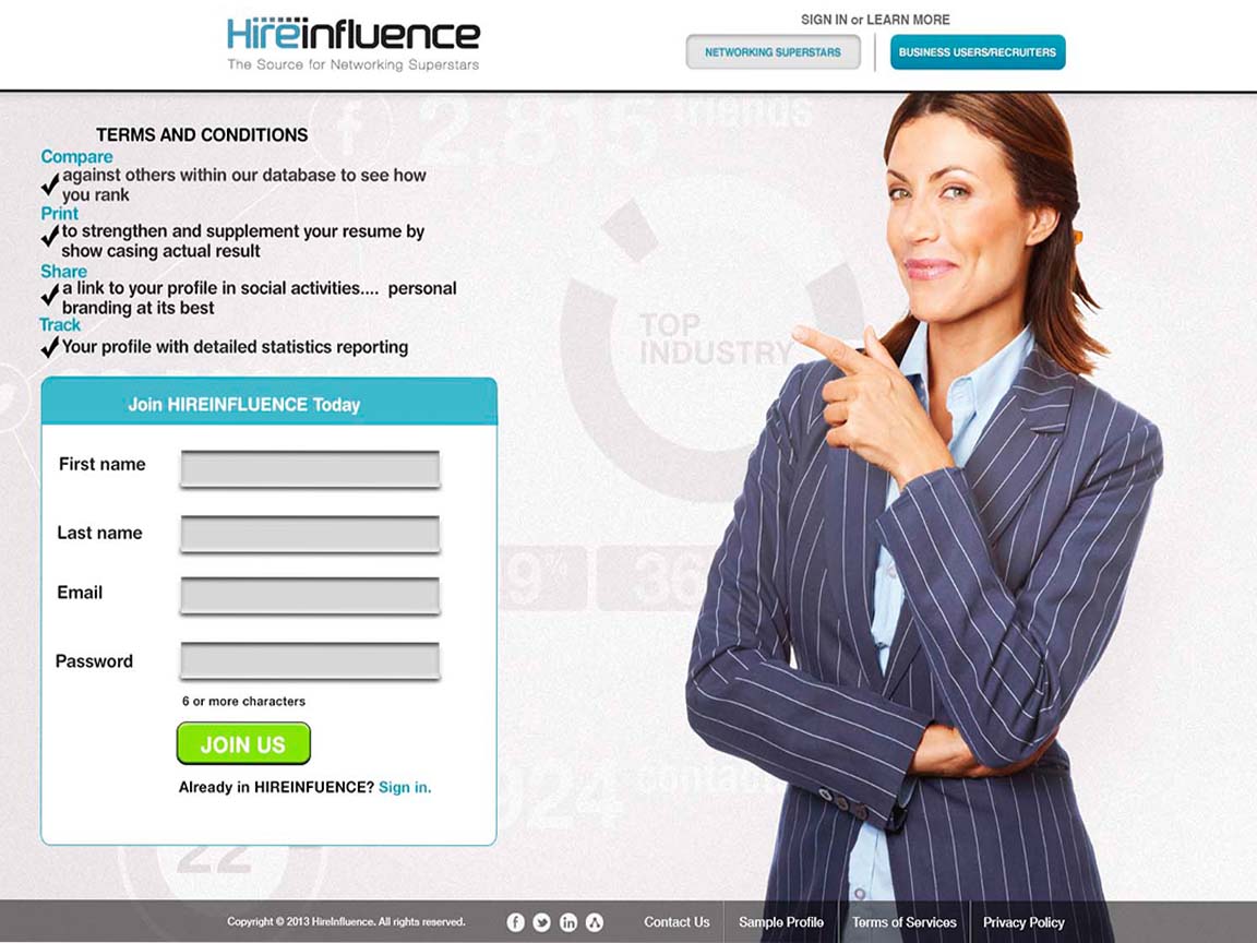 Graphic Design by Symon for HireInfluence, Inc. | Design #1477355