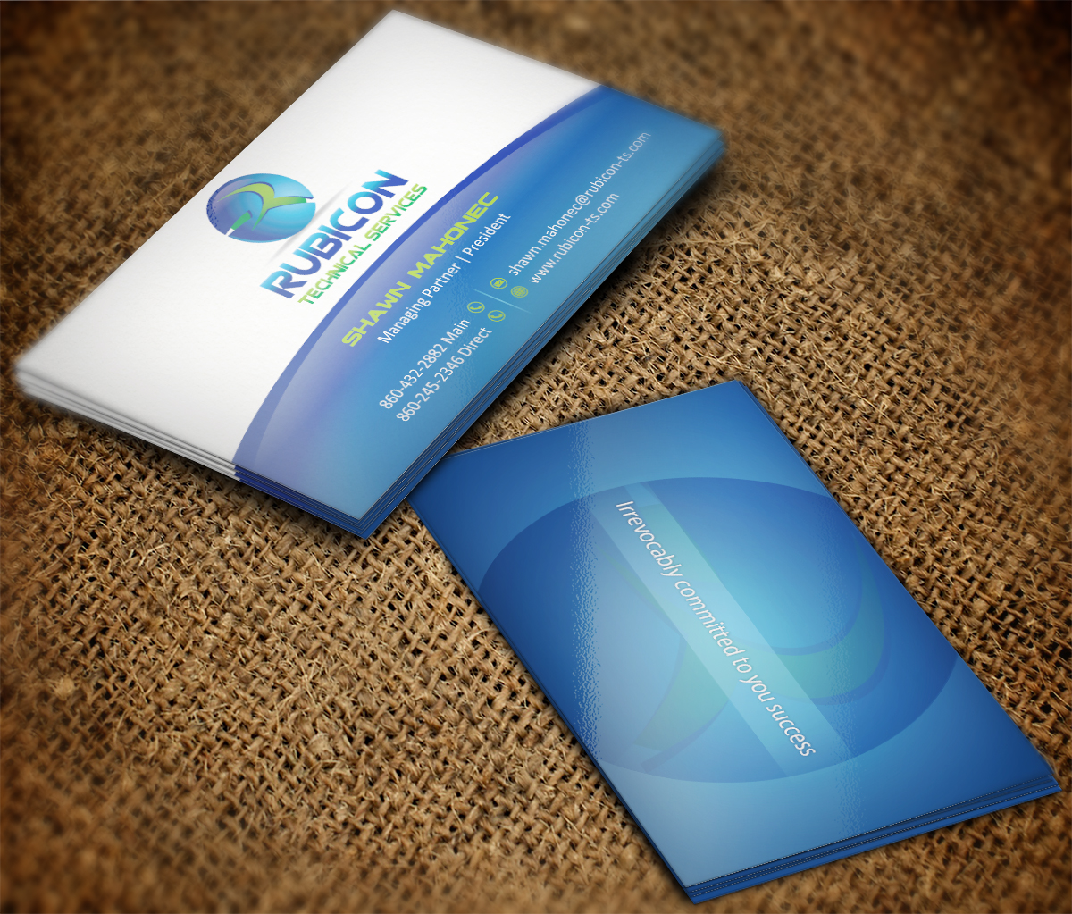 Business Card Design by MT for Mahonec Enterprises | Design #5339415