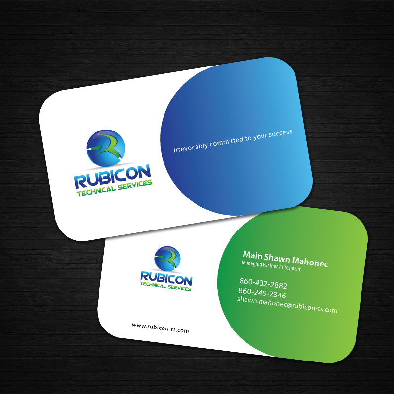 Business Card Design by DreamChaser Studio for Mahonec Enterprises | Design #5300156