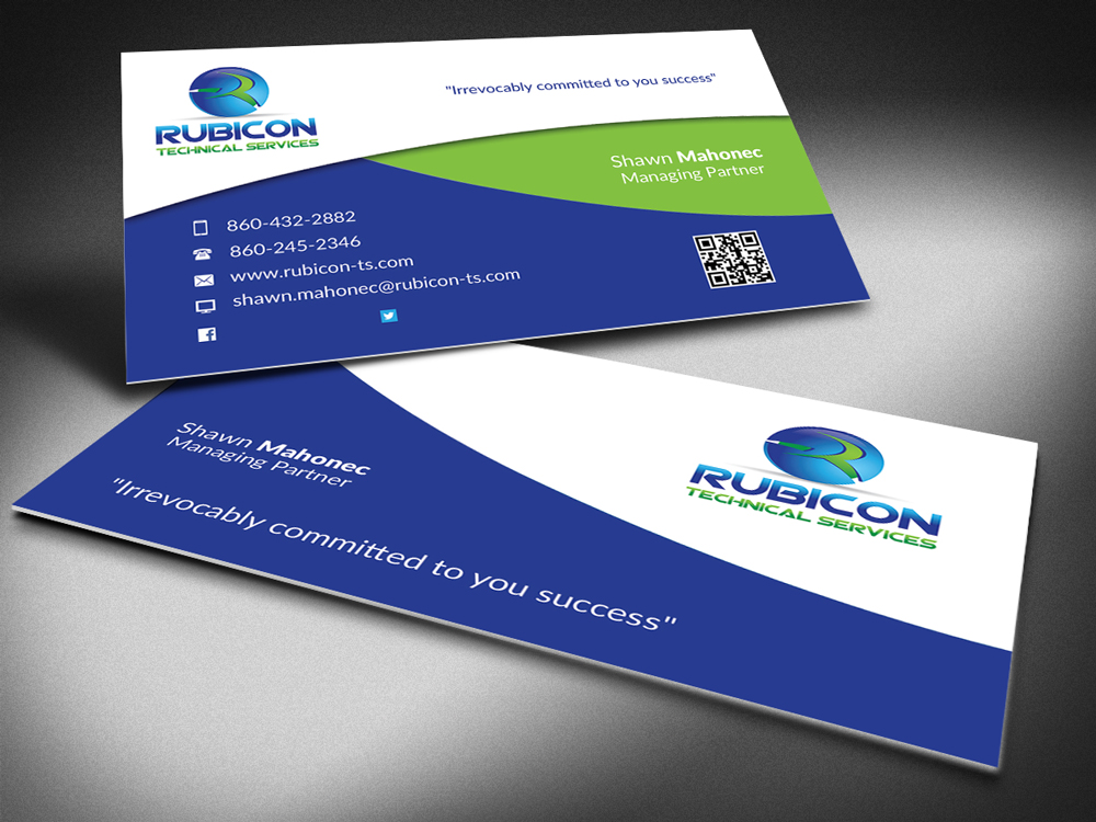 Business Card Design by Selda for Mahonec Enterprises | Design #5283784