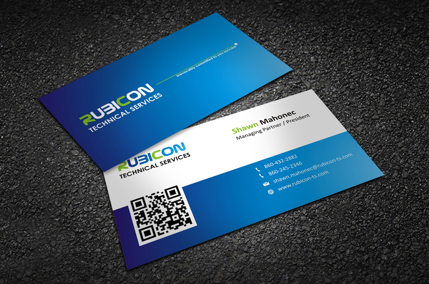Business Card Design by Lovepreet Graphic Designer for Mahonec Enterprises | Design #5304253