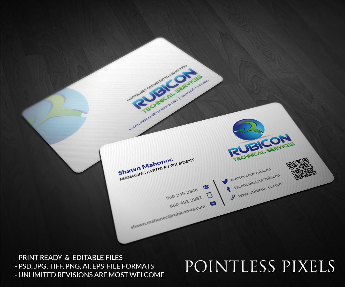 Visitenkarten-Design von Pointless Pixels India für Mahonec Enterprises | Design #5282187