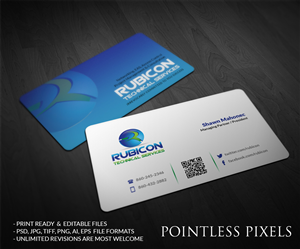 Visitenkarten-Design von Pointless Pixels India für Mahonec Enterprises | Design: #5282195