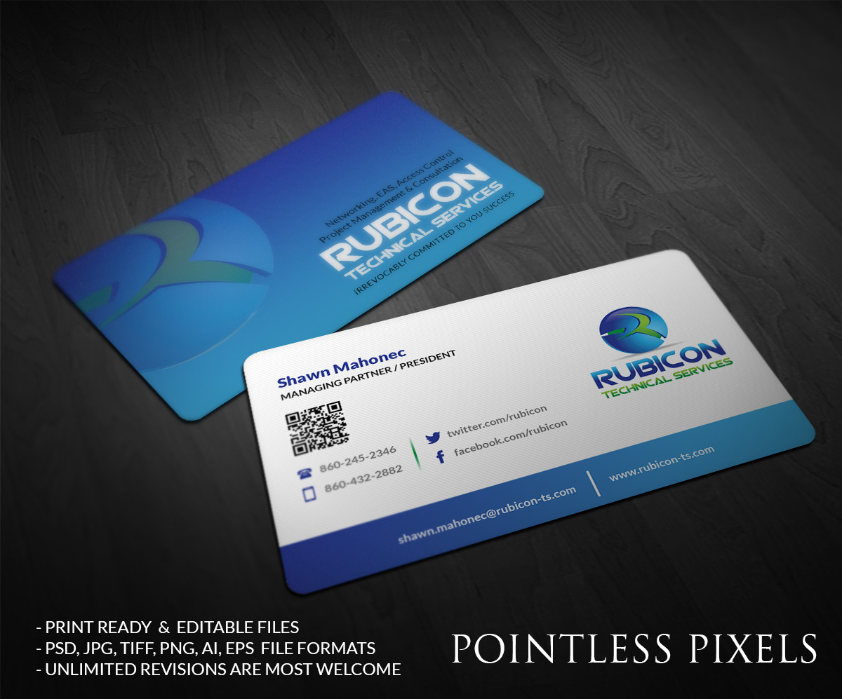 Business Card Design by Pointless Pixels India for Mahonec Enterprises | Design #5282220