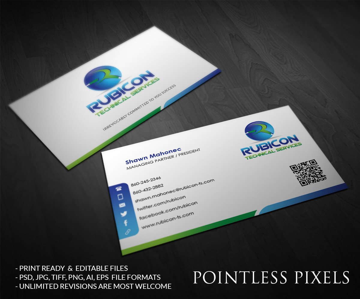 Design de Carte de Visite par Pointless Pixels India pour Mahonec Enterprises | Design #5282303