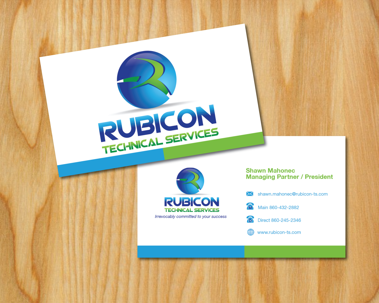 Business Card Design by Cherisse for Mahonec Enterprises | Design #5302864