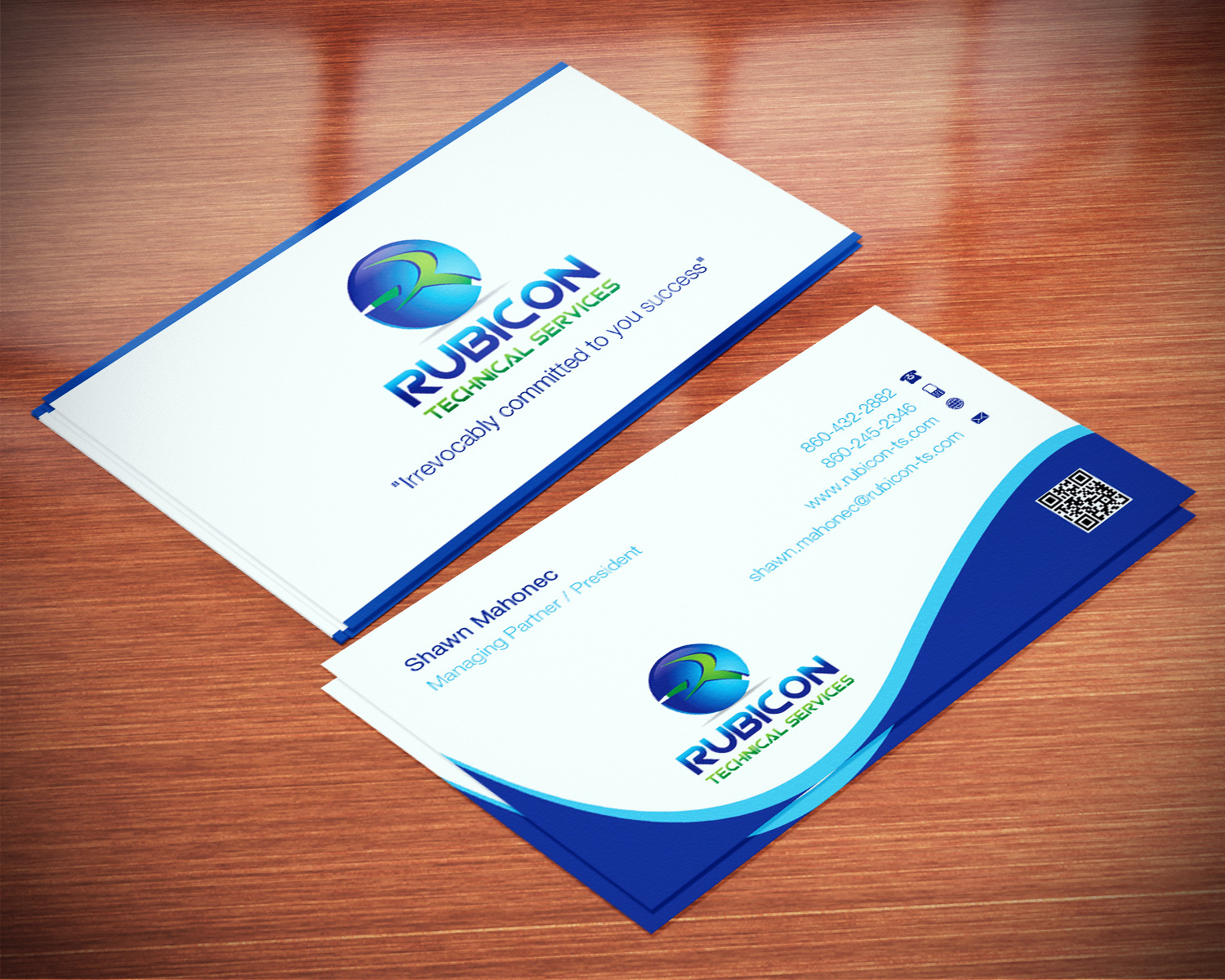 Business Card Design by Lanka Ama for Mahonec Enterprises | Design #5275966