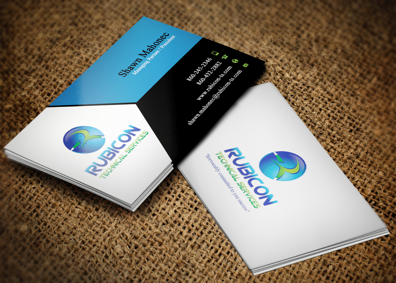 Business Card Design by Lanka Ama for Mahonec Enterprises | Design #5275967