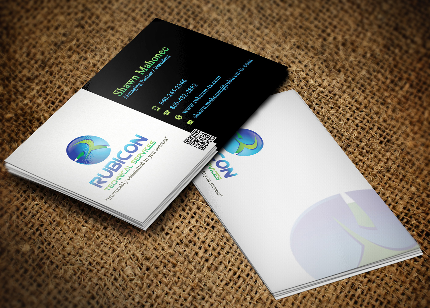 Business Card Design by Lanka Ama for Mahonec Enterprises | Design #5275971