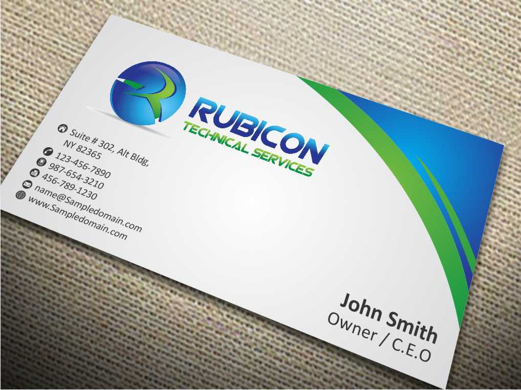 Business Card Design by szabist for Mahonec Enterprises | Design #5316477