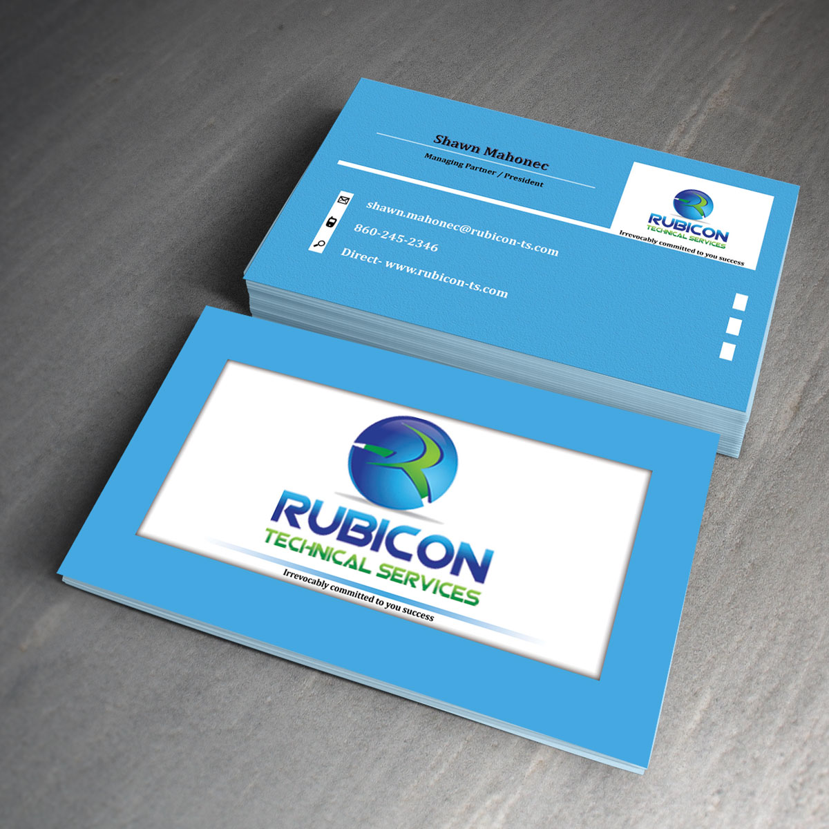 Business Card Design by Maggidesign for Mahonec Enterprises | Design #5294032