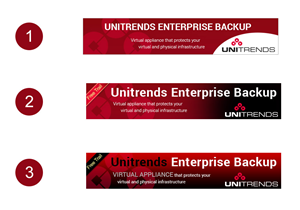 Banner-Design von Sunil für Unitrends | Design #5310919