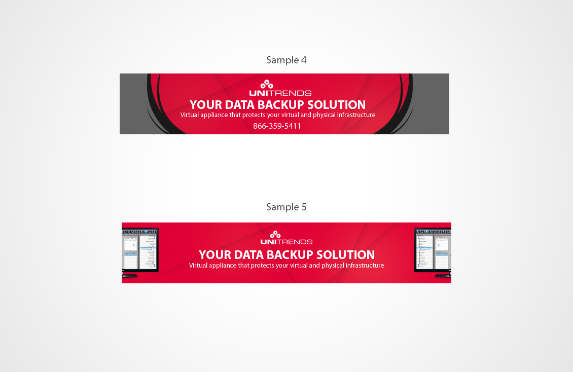 Banner Ad Design by Ovimatic for Unitrends | Design #5311607