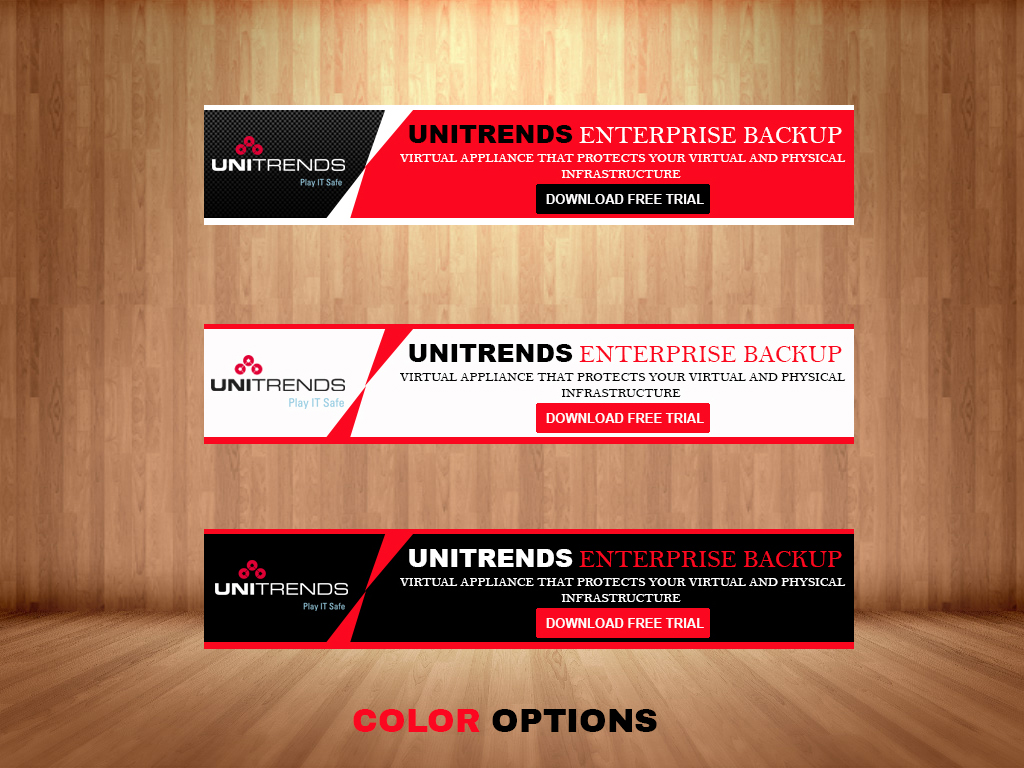 Banner Ad Design by nguruzzdng for Unitrends | Design #5290133
