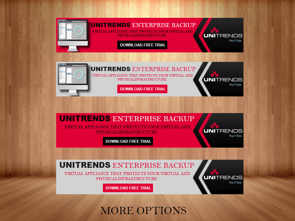 Banner Ad Design by nguruzzdng for Unitrends | Design #5303941
