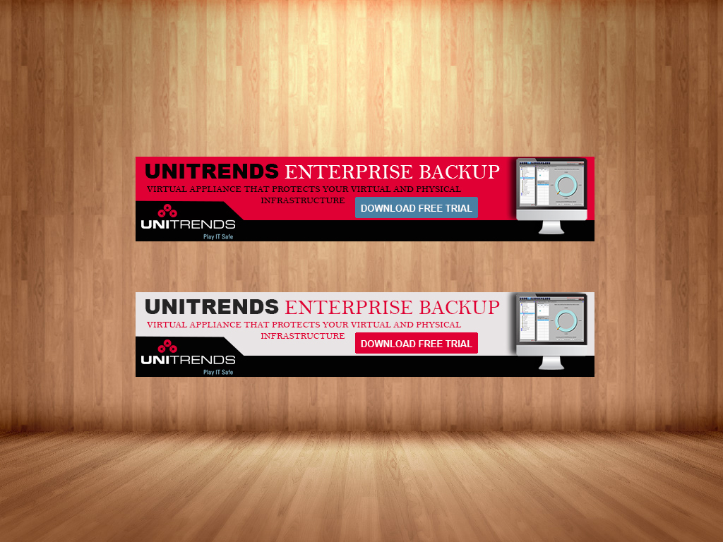 Banner Ad Design by nguruzzdng for Unitrends | Design #5325573