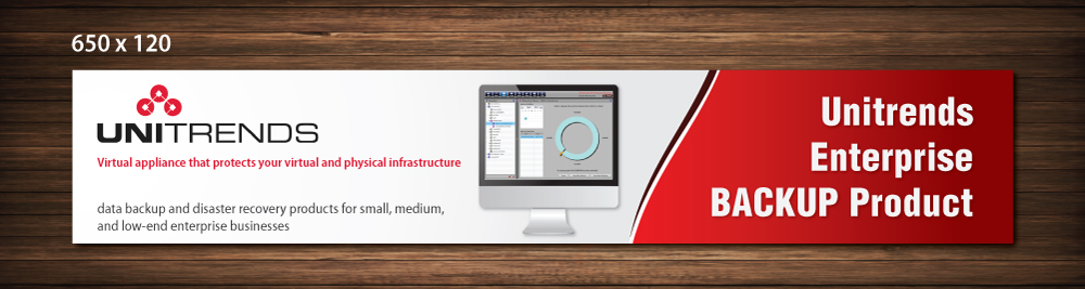 Banner Ad Design by meet007 for Unitrends | Design #5309707