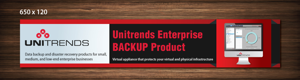 Banner-Design von meet007 für Unitrends | Design #5310253