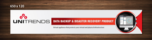 Banner Ad Design by meet007 for Unitrends | Design: #5311027