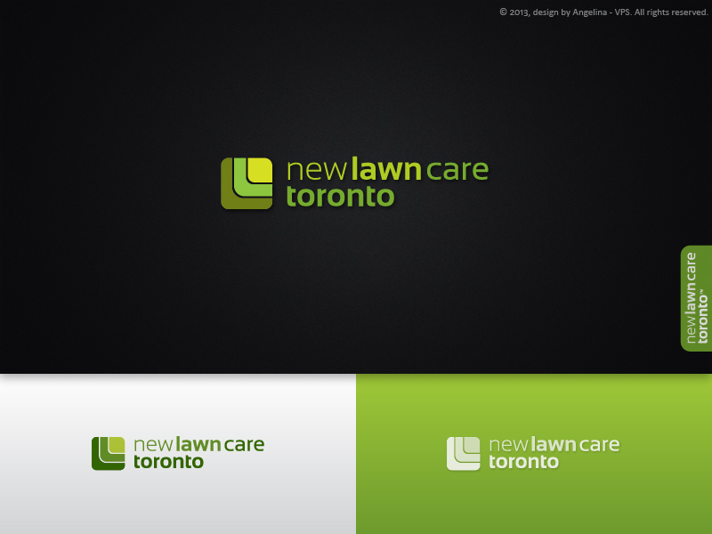 Logo Design by Angelina for New Lawn Care Toronto | Design #1505331