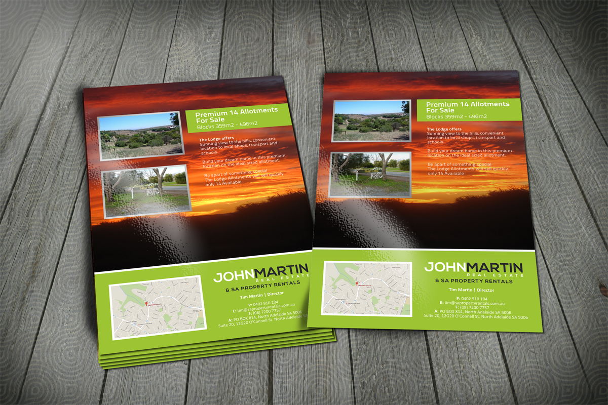 Brochure Design by barinix for SA Property Rentals Pty Ltd | Design #5293284