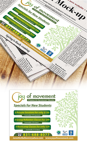 Diseño Gráfico por Ushan sampath para Joy of Movement, LLC | Diseño #5425855