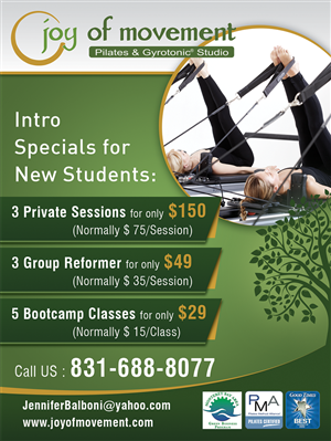Graphic Design by Akshar Shailesh for Joy of Movement, LLC | Design: #5426425