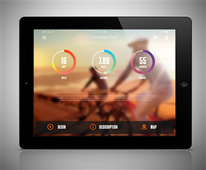 cycle trainer | App Design by eMango