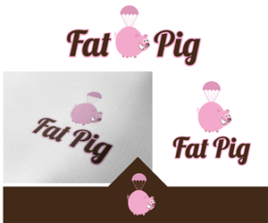 Fat Pig   | Logo Design by Shirlei Patricia